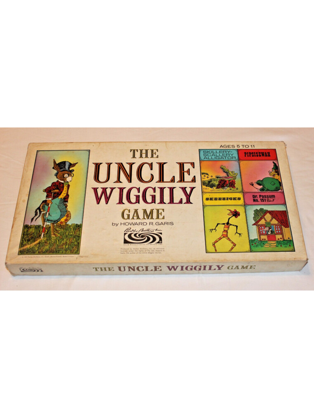 1967 Parker Brothers Uncle Wiggily Game Complete Howard R Garis Vintage No 160